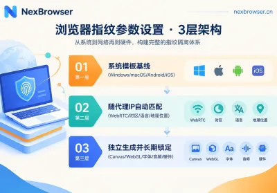 指纹浏览器参数设置指南：哪些交由模板自洽、哪些随IP联动、哪些不建议乱改