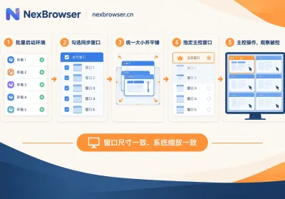 窗口同步怎么一次操作多个窗口：开始前的准备、五步操作与排障