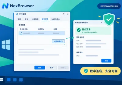 指纹浏览器怎么下载安装到 Windows 电脑：选线路、验签名、过拦截