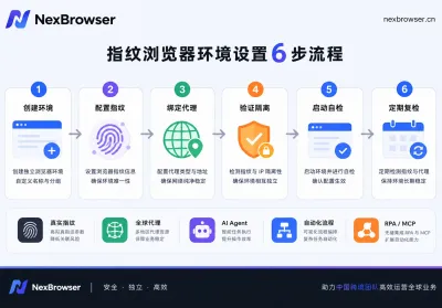 指纹浏览器怎么用？新建环境到上号6步