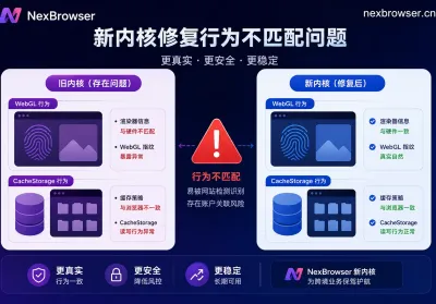 防关联浏览器为什么还是被封？内核版本与指纹声明的漂移代价