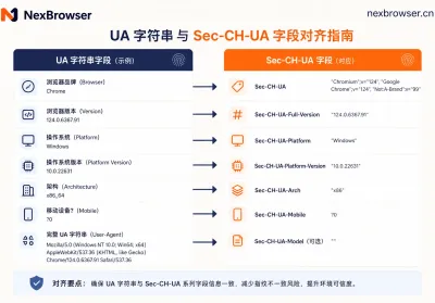 User Agent设置改完为什么还被识别？先对齐UA-CH